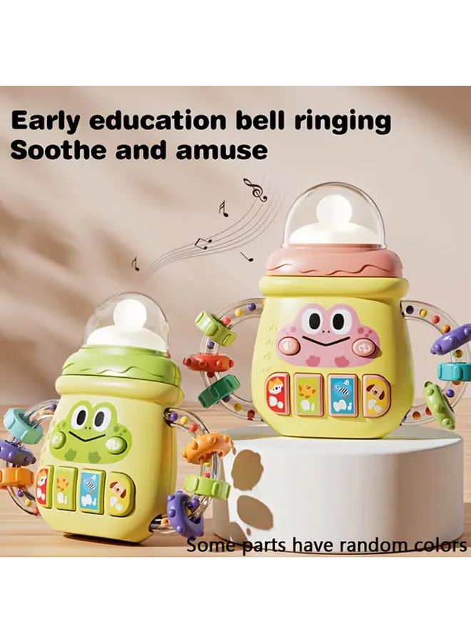 Green Baby Music Toys Soft Bottle Pacifier Light Activity For Newborns 0 Months - Image 4