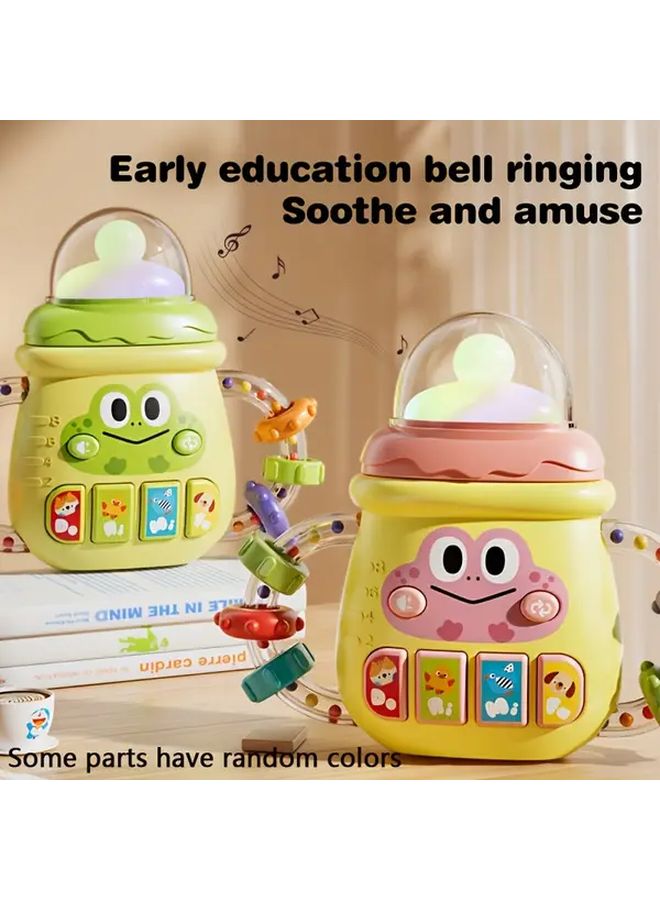 Green Baby Music Toys Soft Bottle Pacifier Light Activity For Newborns 0 Months - Image 2