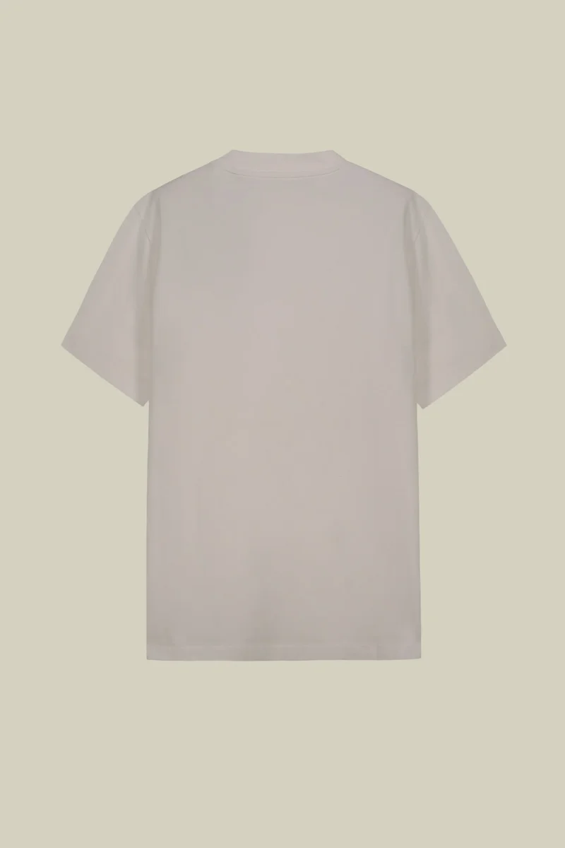 Doppelganger White Men's short-sleeved jersey T-shirt with collar 100% cotton - White for Men | Best Price UAE