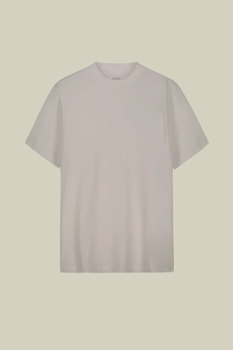 Doppelganger White Men's short-sleeved jersey T-shirt with collar 100% cotton - White for Men | Best Price UAE