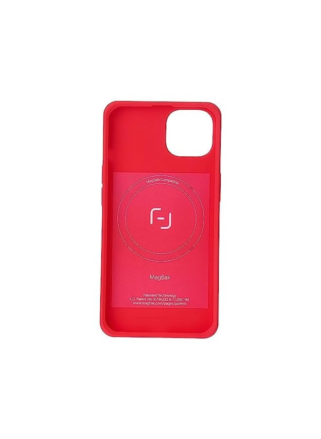 MagBak - Case For Iphone 13 With 2 Magsticks 6.1 Inch Size Red - Image 1