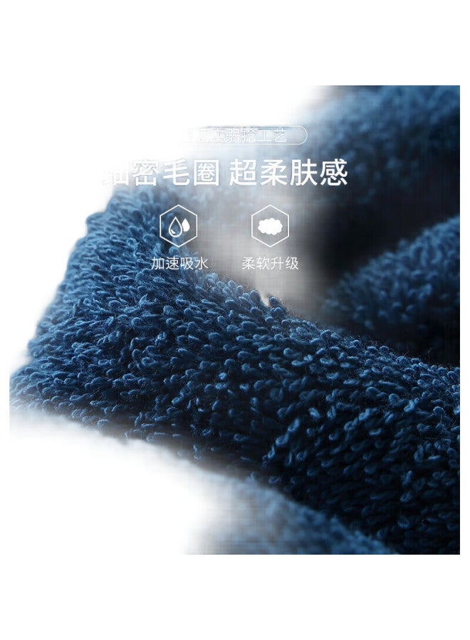 Canasin Kang'Erxin Five-Star Hotel Pure Cotton Large Bath Towel, Crown Embroidery, Thickened Absorbent, For Men And Women, White, 150*80Cm - Image 2