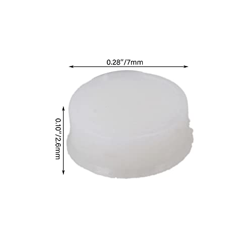 RDEXP Soft Silicone Flutes Flute Open Hole Plugs 7.5x2.6mm Plugs Pack of 10 - Image 4