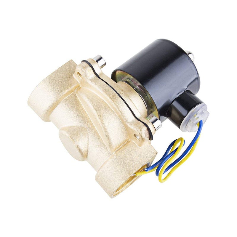 IONIX Brass solenoid valve 3/4 inch for industrial water purifier, irrigation, overhead tank, Normally closed type sv 220V AC - Image 5