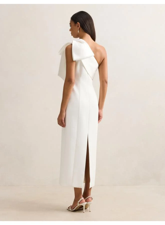 فورايفر نيو Holly Asym Bow Midi
