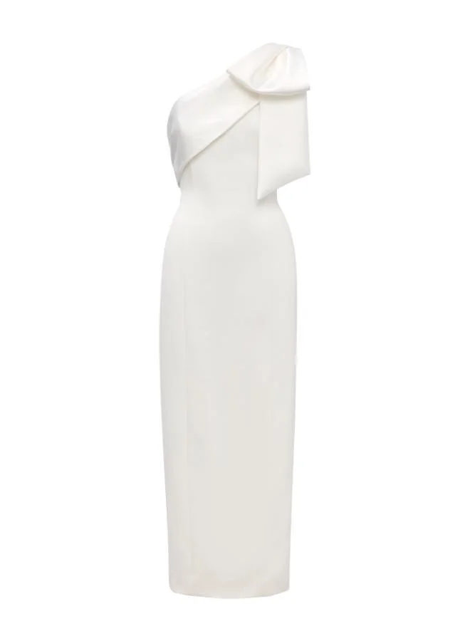 Forever New  Holly Asym Bow Midi for Women | Best Price UAE