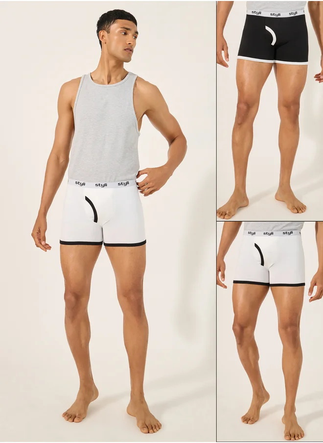 Styli Styli Set of 2 - Cotton Stretch Long Trunks