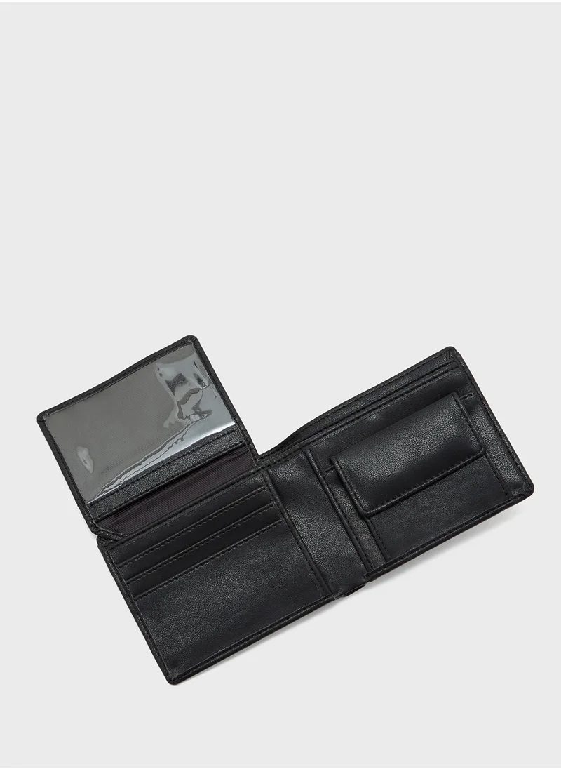 Robert Wood Tortoise Trim Bi Fold Wallet