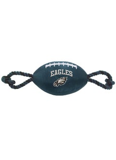 Nfl Philadelphia Eagles Football Dog Toy With Strong Pull Ropes & Inner Squeaker - pzsku/Z9C959833BF11CFFA54F6Z/45/_/1726221313/eb80794d-5d38-4055-8aca-b864f5f613b1