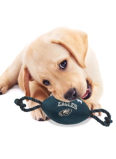 Nfl Philadelphia Eagles Football Dog Toy With Strong Pull Ropes & Inner Squeaker - pzsku/Z9C959833BF11CFFA54F6Z/45/_/1726221323/087e9058-4fed-461d-87d2-b5115424e735