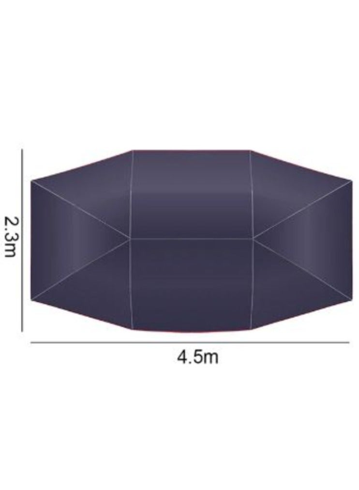 AROAQ 2.3x4.5m Outdoor Waterproof Car Cover Tent Cloth UV Protection Foldable Auto Tarp Sun Shade - Image 1