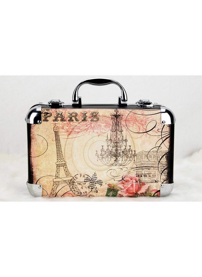 Ver Beauty 61Pcs Makeup Gift Set With Extendable Trays And Mirror Vmk1506 Paris Theme 1 Count  - Image 2