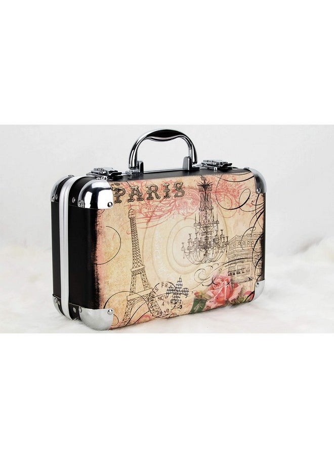 Ver Beauty 61Pcs Makeup Gift Set With Extendable Trays And Mirror Vmk1506 Paris Theme 1 Count  - Image 3