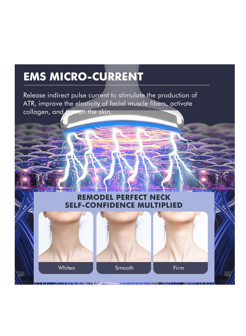 Furtey Neck Face Beauty Device Facial Lifting Machine EMS Face Massager Reduce Double Chin Anti Wrinkle Skin Tightening Skin Care Tools - Image 3