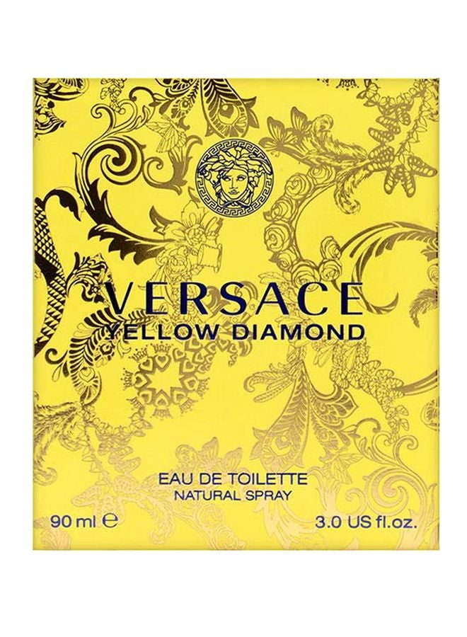 VERSACE Yellow Diamond EDT 90ml - Image 3