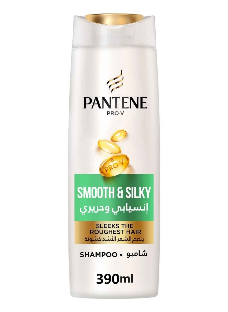Pantene Pro-V Smooth & Silky Shampoo 390 ml 