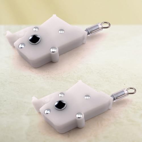 Amazing Drapery Hardware High Profile Wand Tilt Control 2ct - 1/4” Square Hole Heavy Duty Metal Mechanism for 2" Horizontal Blinds - Image 5