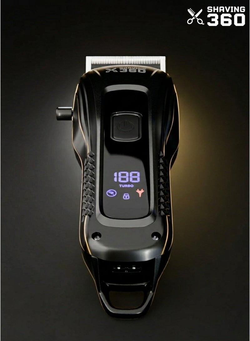 شيفنغ360 مكينة حلاقة الرأس من Shaving360 - مستويان للطاقة - مقاومة للماء - Image 5