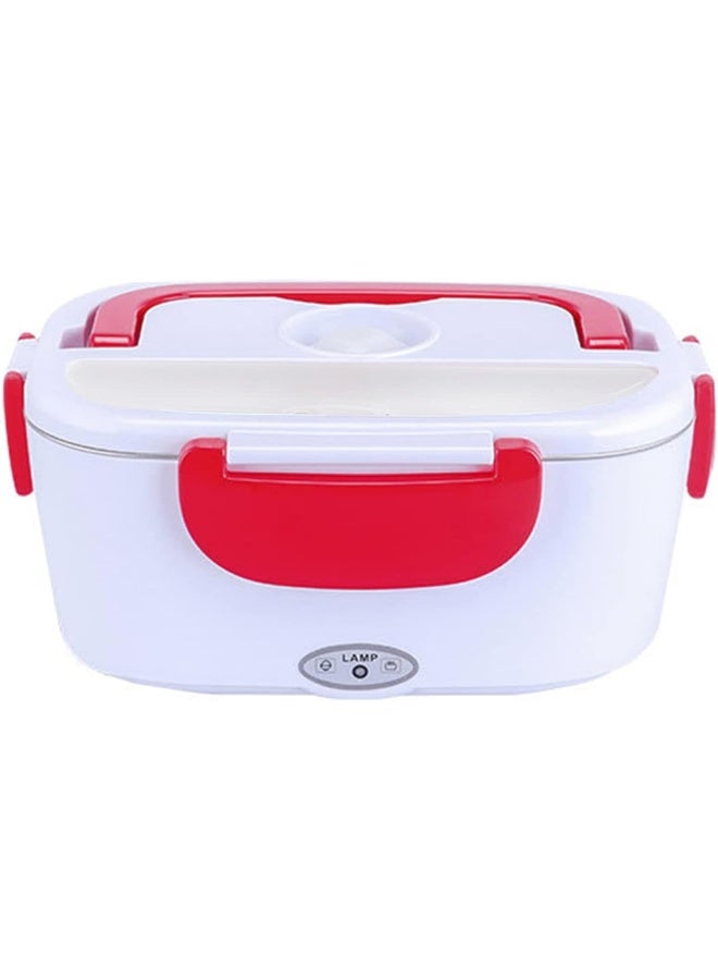 Leeofty Multifunctional Portable Electric Heating Lunch Box Food Heater Food Warmer with Removable Stainless Steel Container for Home Office(EU-Plug) - Image 1