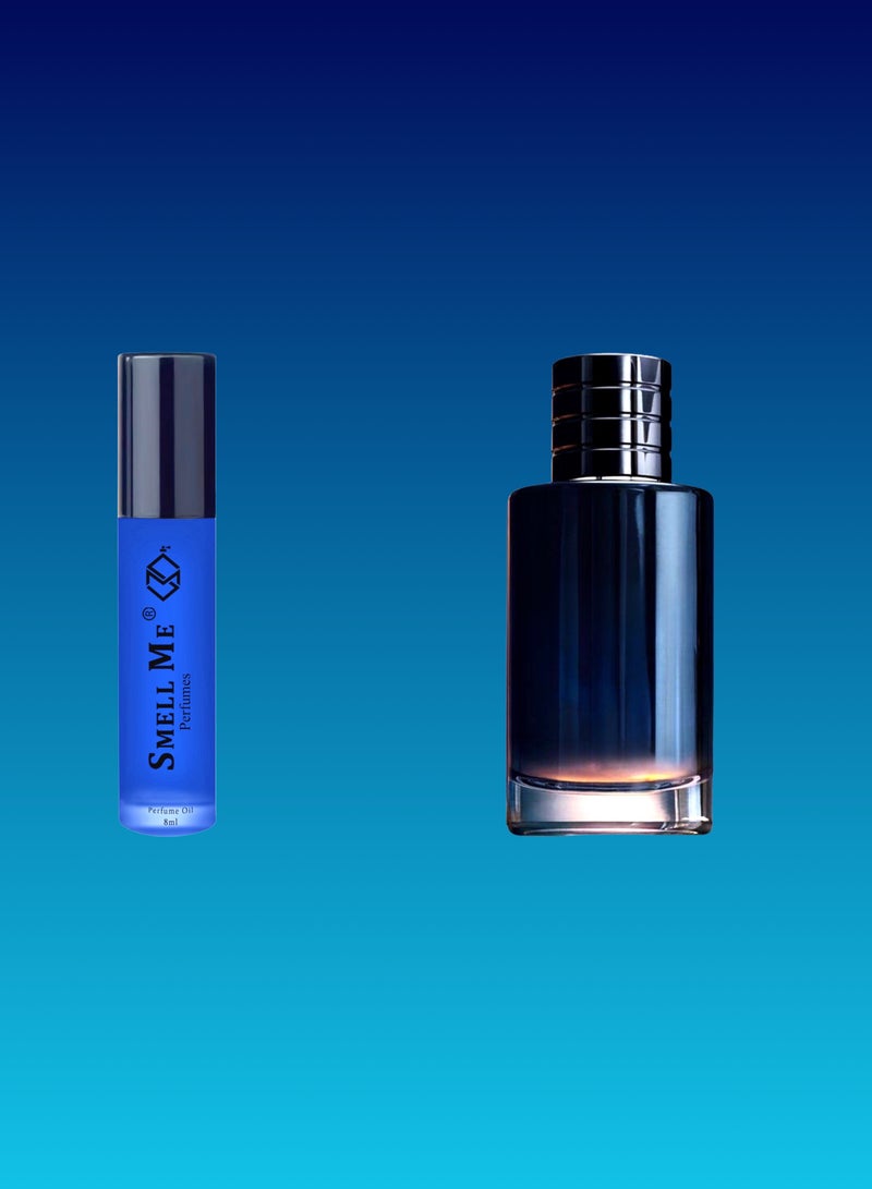 Smell Me Smell Me Perfume Oil 121 French Perfume Fragrances Long Lasting Scent 8ml Type Of CD Sauvage  - Image 2