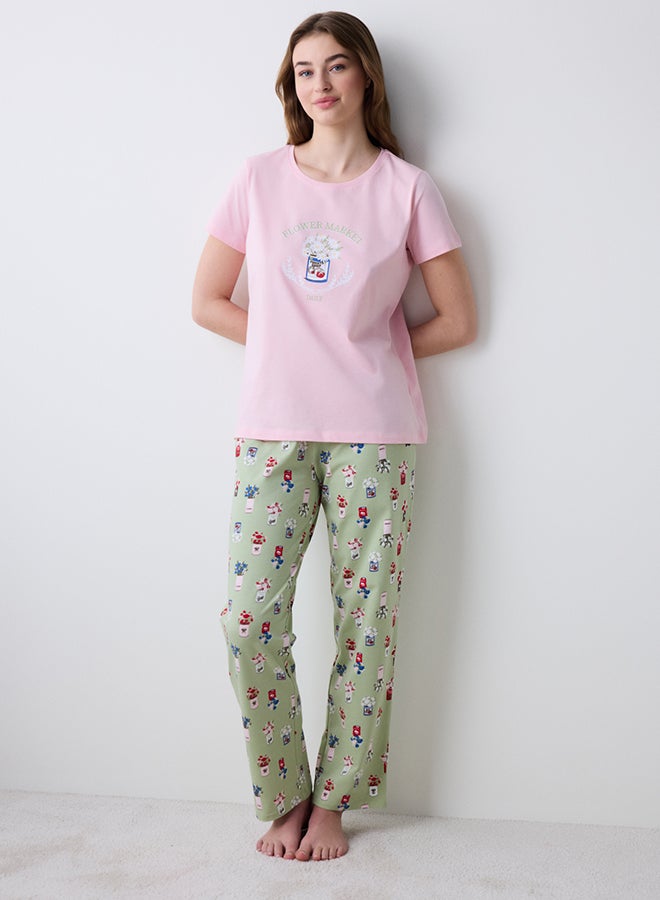 Penti Flower Market Pajama Set - Image 1
