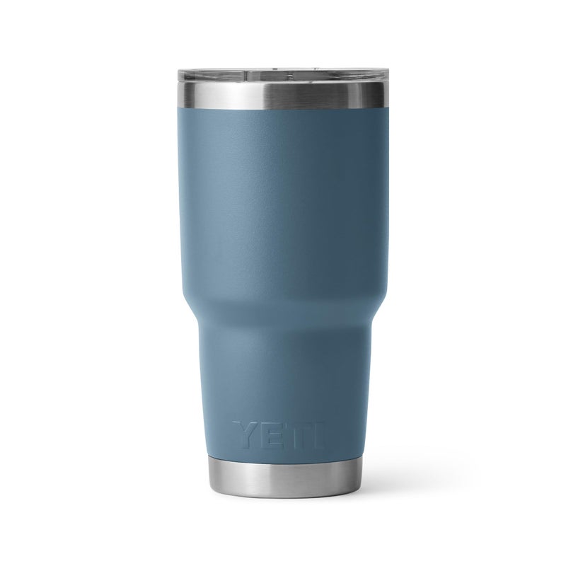 YETI Rambler 30 oz Tumbler, Stainless Steel, Vacuum Insulated with MagSlider Lid, Nordic Blue - Image 5