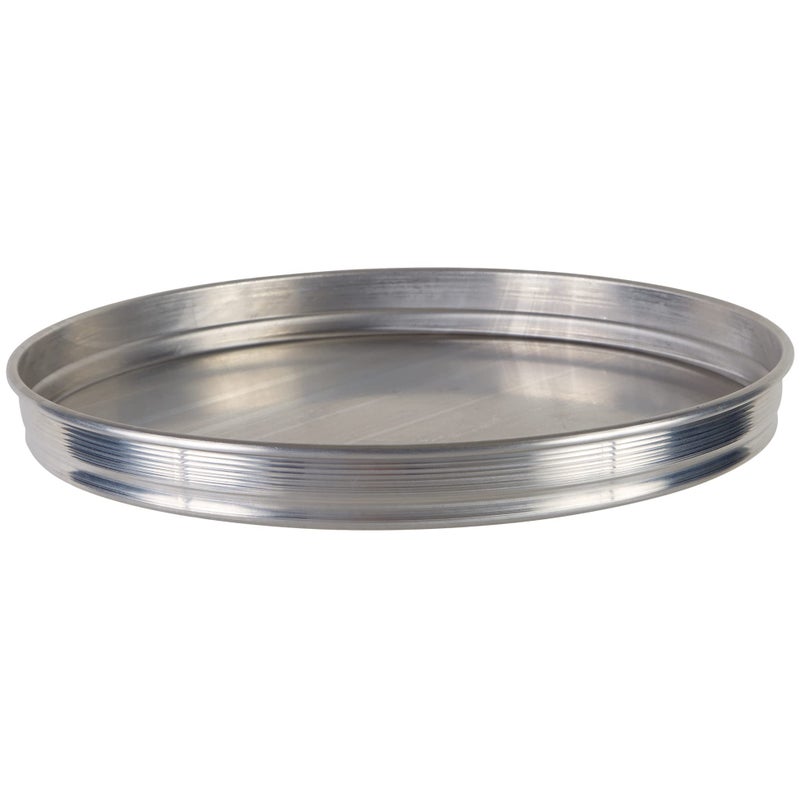 Winco 12x15 Aluminum pizza pan Silver
