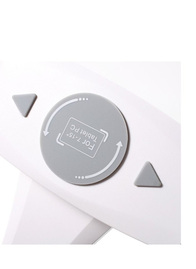 KASTWAVE Universal Desk Tablet Mount Stand for iPad Pro 12.9 iPad Mini 4 White Grey  - Image 4