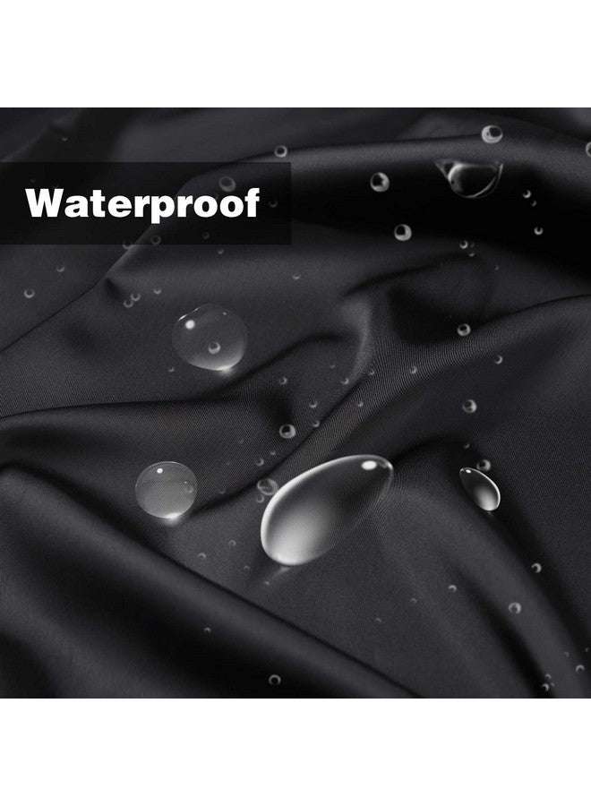 Minewill Waterproof Barber Cape -47 x 55 inches Haircut Cape for Men,Professional Hairdressing Salon Nylon Cape with Closure Snap,2 pack - Image 3