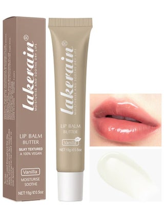 Vanilla Lip Balm Butter Lip Care to Moisturize & Soothe Dry Lips 100% Vegan Silky Textured Lip Cream for Dark & Dry Lips Long Lasting Hydration & Moisturization Repair - pzsku/Z9C9676BB3C08981EF07DZ/45/_/1702719310/efd9ba22-4f10-4bf8-9916-a72fe91954bf