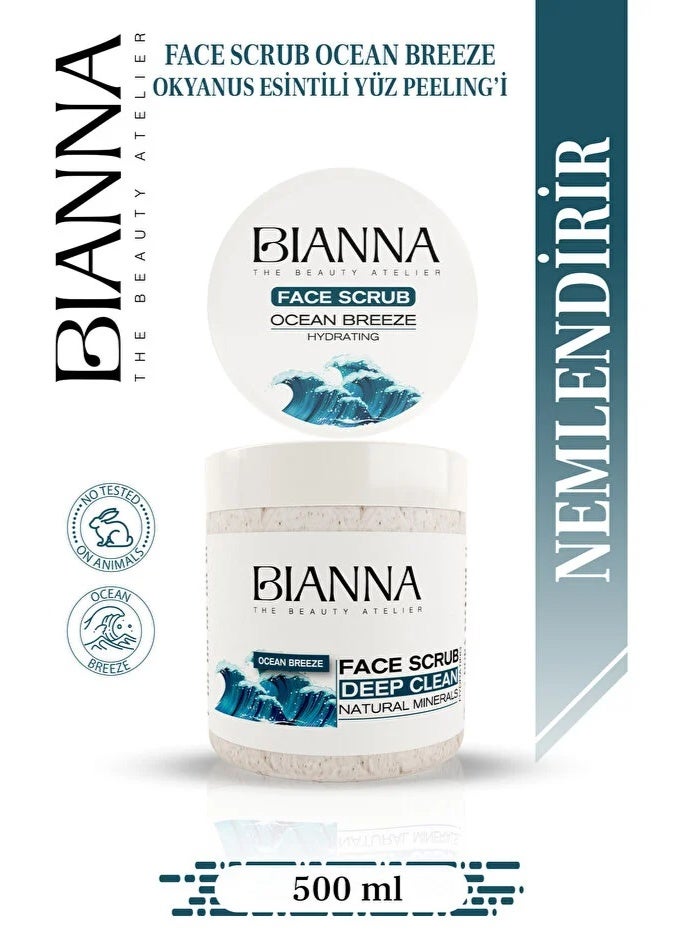 BIANNA FACE SCRUB - OCEAN BREEZE 500ML - Image 1