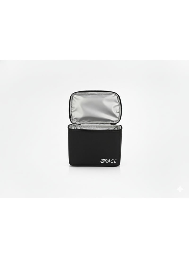 Grace The GRACE cooler bag for insulin and sensitive medications features a strong gel pouch that keeps them cool all day, making it ideal for travel and work. - Image 2