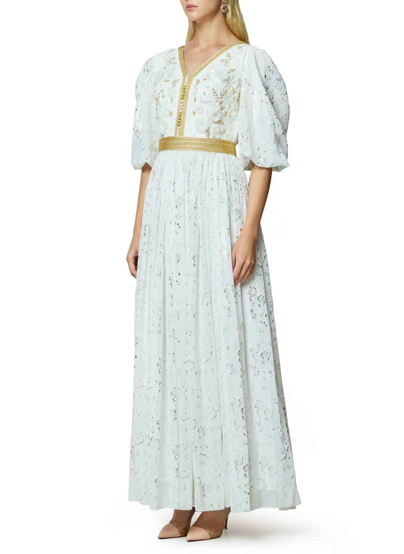 Amri Lace Long Dress