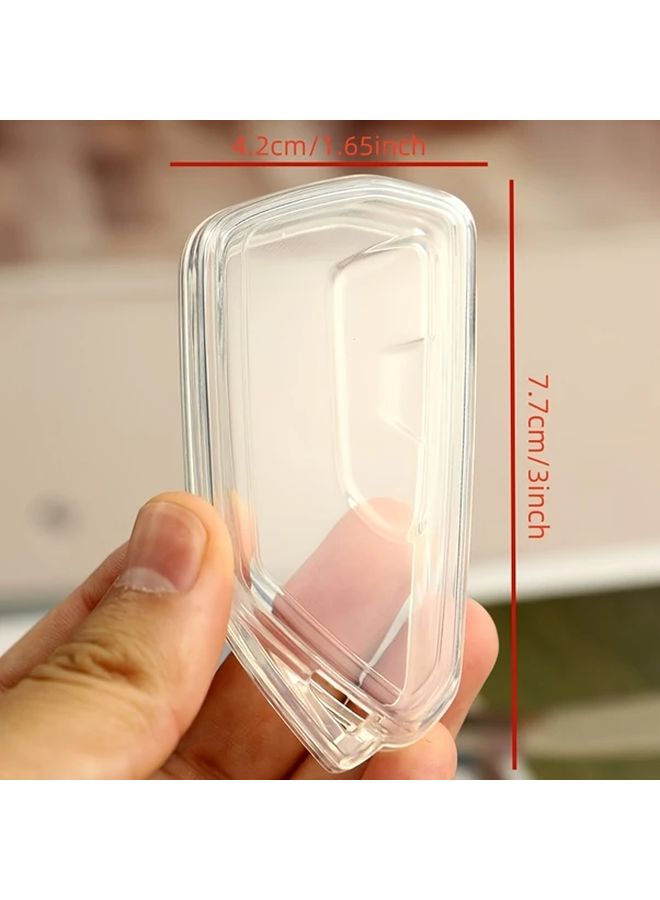 Transparent Car Key Fob Cover Case Protector for Multiple Models Durable Scratch Resistant - Image 2