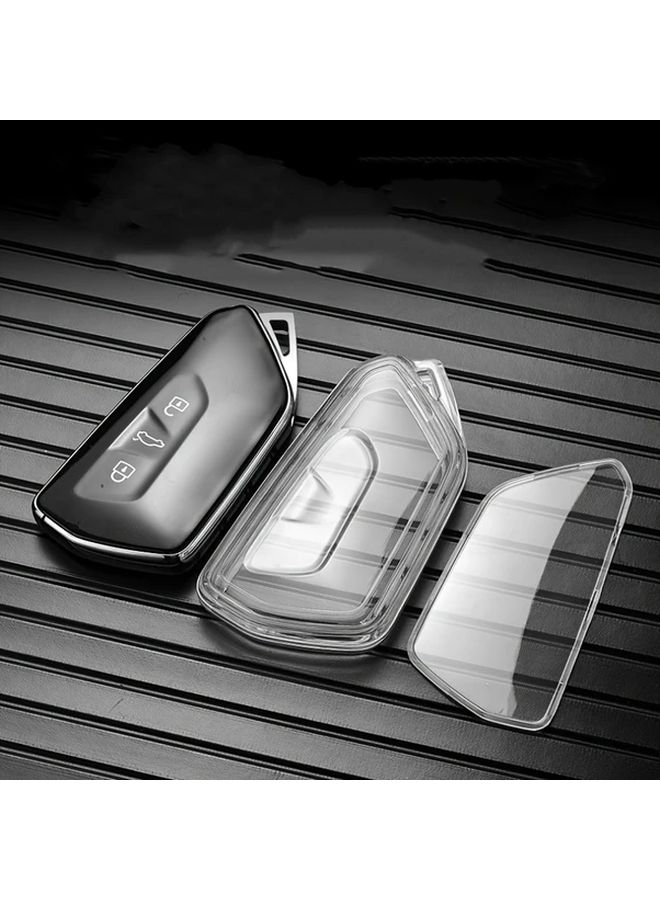 Transparent Car Key Fob Cover Case Protector for Multiple Models Durable Scratch Resistant - Image 3