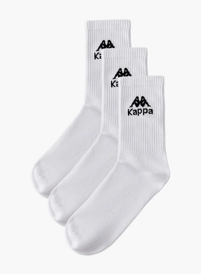 كابا Pack Of 3 Crew Cotton Socks