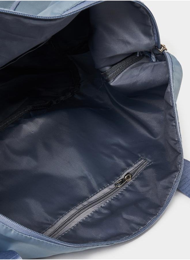 Styli Solid Gym Bag with External Pockets  - Image 4