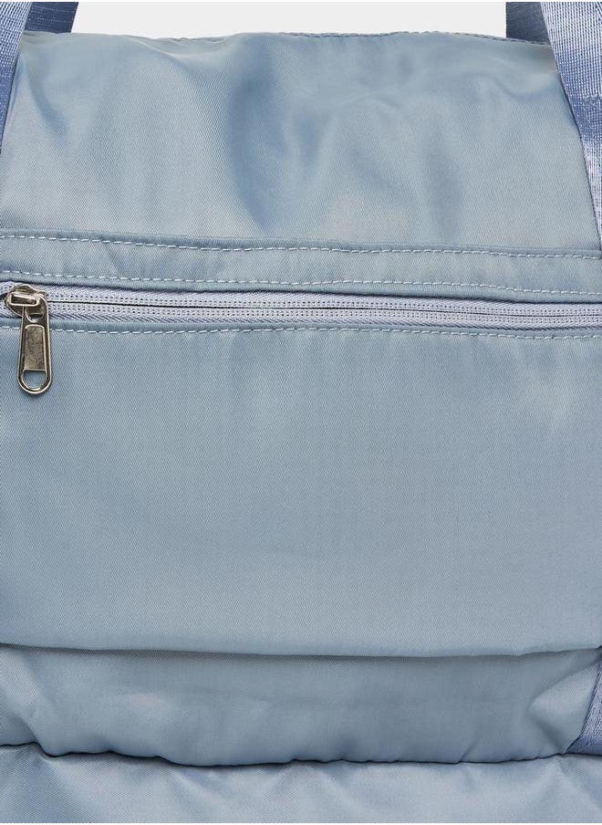 Styli Solid Gym Bag with External Pockets  - Image 3