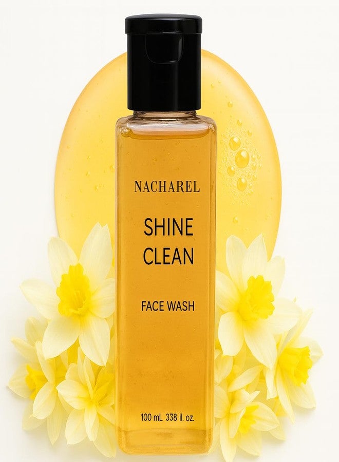 Nacharel Shine Face Wash | Gentle Skin Face Wash | Deep Cleansing | Bright & Glowing Foam Cleanser For All Skin Tone | Remove Dirt & Oil | 100% Soap Free | Daily Cleanser For All Skin Type | Pack 1 - Image 1