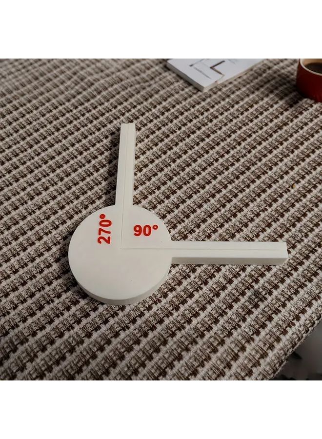 Geometry Angle Tool 90 And 270 Degrees Educational Learning Aid Math Teaching Gift - Image 1