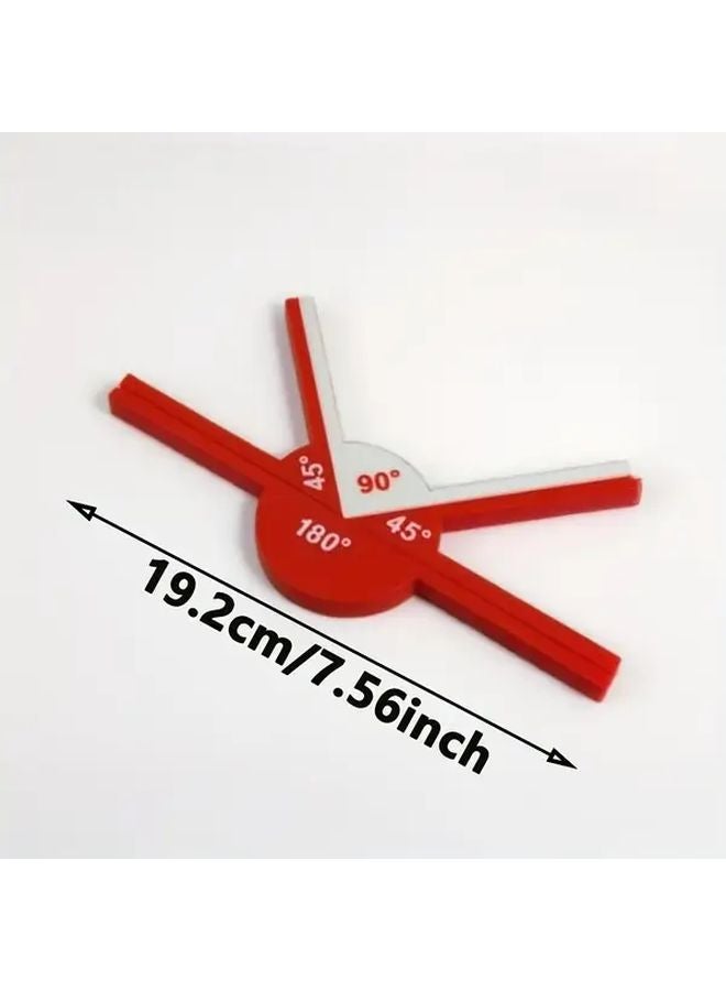 Geometry Angle Tool 90 And 270 Degrees Educational Learning Aid Math Teaching Gift - Image 3