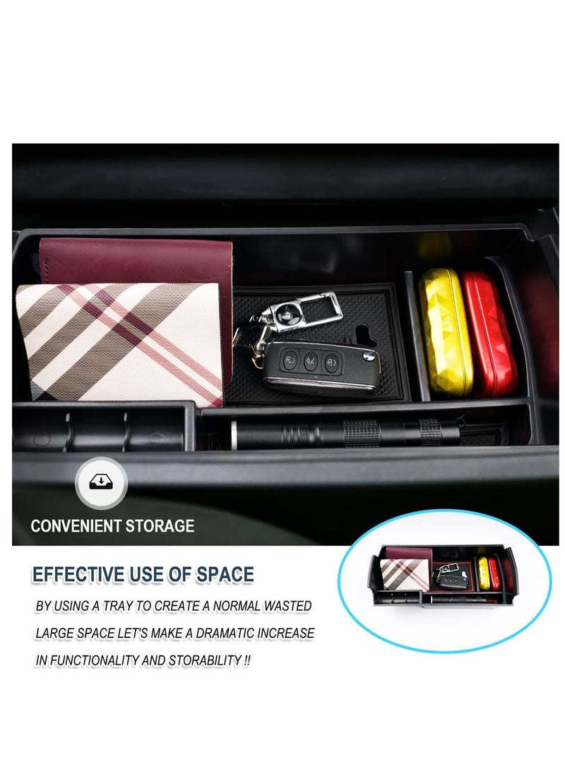 spa luxetique - Compatible with Peugeot 3008 5008 GT SUV 2017-2023 Centre Console Storage Box - Image 1