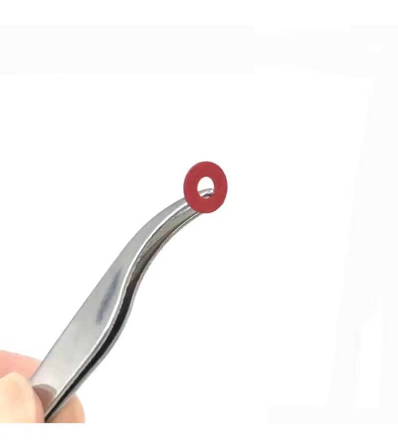 Red Paper Flat Washers 100pcs Insulating High Temp Resistant Gaskets - Image 5