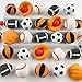 Satomoto 30 pcs Balls Erasers for Kids Classroom PrizesPuzzle Eraser 3D Take Apart Football Pencil Erasers for Kids Classroom Prizes Class Treasure BoxGame RewardsParty Favors Color Random - Image 3