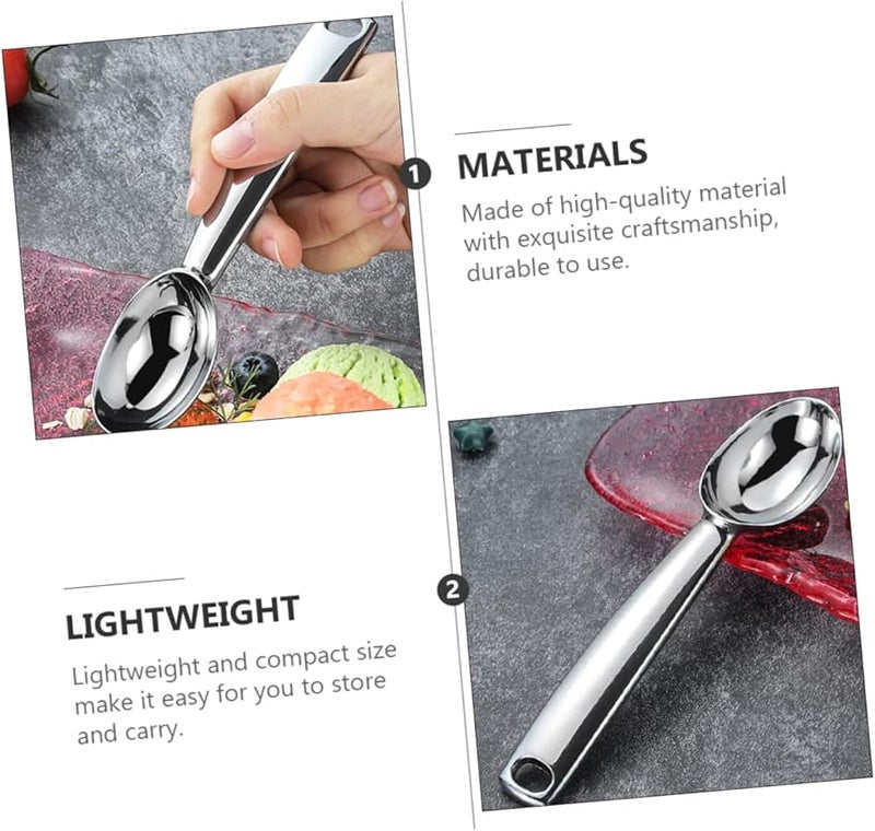 Zinc Alloy Multi Purpose Dessert Scoop for Ice Cream Fruit Cookie Dough and Mashed Potatoes - Image 4