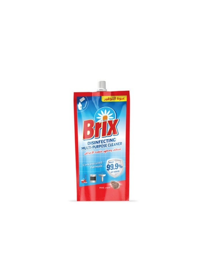 Brix Disinfecting Multi Purpose Cleaner Pine Scent 400 ml (Pack of 3) - Image 2