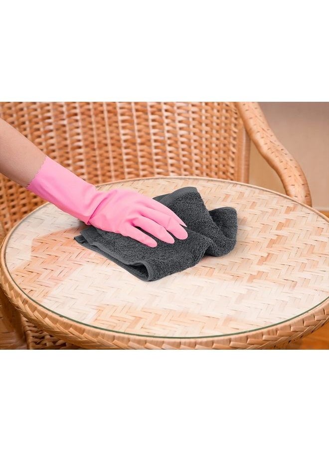 Utopia Towels - Cotton Washcloths Set - 100% Ring Spun Cotton, Premium Quality Flannel Face Cloths, Highly Absorbent and Soft Feel Fingertip Towels (60 Pack, Grey) - Image 1