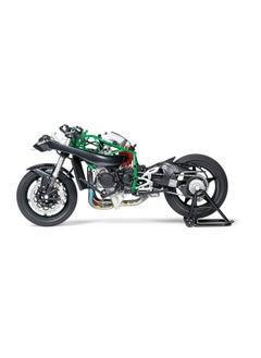 Tamiya Kawasaki Ninja Model Car (Grey Black Clear) Plastic  - Image 1