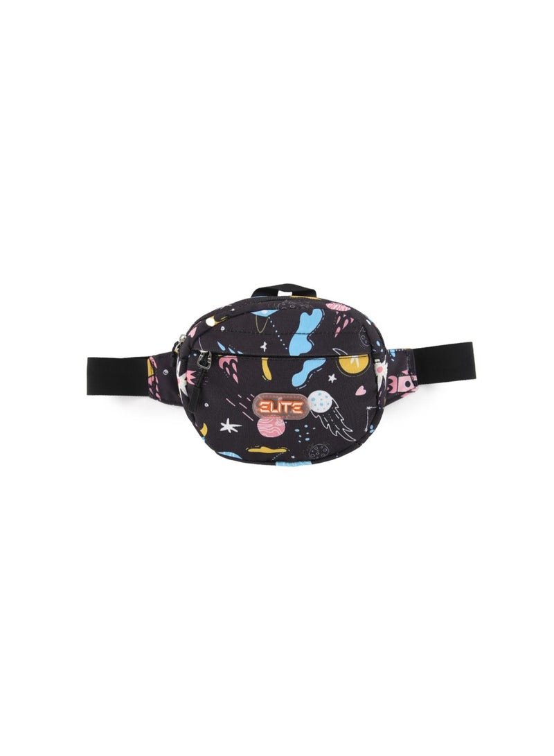Elite Bags ELITE Premium Waist Bag, Lightweight Crossbody Bag with Adjustable Strap, Dual Zipper Compartments for Everyday Use & Travel - MAJESTIC GS 285 - Image 1