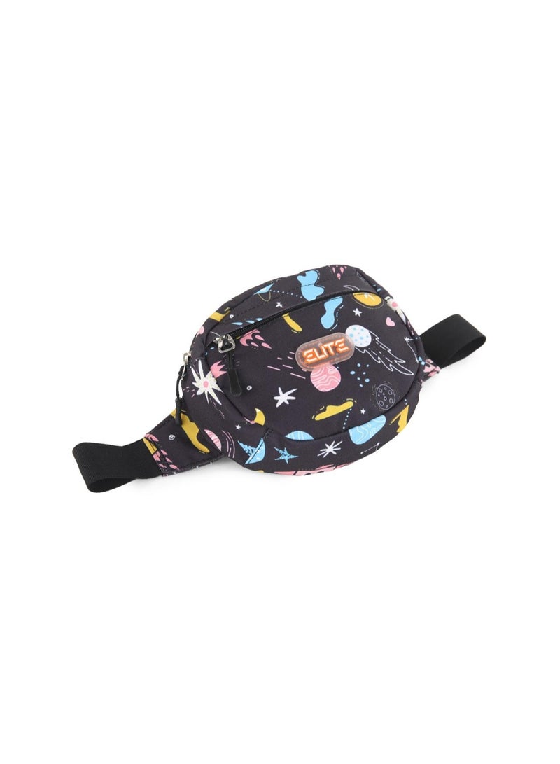 Elite Bags ELITE Premium Waist Bag, Lightweight Crossbody Bag with Adjustable Strap, Dual Zipper Compartments for Everyday Use & Travel - MAJESTIC GS 285 - Image 2